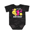 thumbnail image 1 of Inktastic Its My 1st Birthday with Smiling Emoticons Girls Baby Bodysuit, 1 of 5