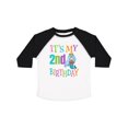 thumbnail image 1 of Inktastic Its My 2nd Birthday 2 Year Old Girl Mermaid Girls Toddler T-Shirt, 1 of 5