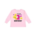 thumbnail image 1 of Inktastic Its My 2nd Birthday with Smiling Emoticons Girls Long Sleeve Toddler T-Shirt, 1 of 5