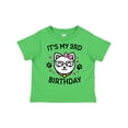 thumbnail image 1 of Inktastic Its My 3rd Birthday with Cat in Glasses Girls Toddler T-Shirt, 1 of 5