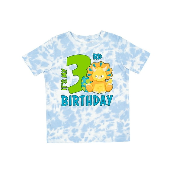 Inktastic Its My 3rd Birthday with Dinosaur Boys or Girls Toddler T-Shirt