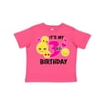 thumbnail image 1 of Inktastic Its My 3rd Birthday with Smiling Emoticons Girls Toddler T-Shirt, 1 of 5