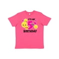 thumbnail image 1 of Inktastic Its My 5th Birthday with Emojis Youth T-Shirt, 1 of 5