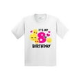thumbnail image 1 of Inktastic Its My 8th Birthday with Smiling Emoticons Youth T-Shirt, 1 of 5