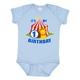 thumbnail image 1 of Inktastic Its My Birthday Circus Tent with Lion 1 Year Old Boys or Girls Baby Bodysuit, 1 of 5
