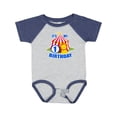 thumbnail image 1 of Inktastic Its My Birthday Circus Tent with Lion 1 Year Old Boys or Girls Baby Bodysuit, 1 of 5