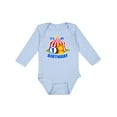 thumbnail image 1 of Inktastic Its My Birthday Circus Tent with Lion 1 Year Old Boys or Girls Long Sleeve Baby Bodysuit, 1 of 5