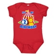 thumbnail image 1 of Inktastic Its My Birthday Circus Tent with Lion 2 years old Boys or Girls Baby Bodysuit, 1 of 5