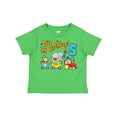thumbnail image 1 of Inktastic Its My Birthday Circus Train 5th Birthday Boys or Girls Toddler T-Shirt, 1 of 5