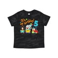 thumbnail image 1 of Inktastic Its My Birthday Circus Train 5th Birthday Boys or Girls Toddler T-Shirt, 1 of 5