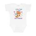 thumbnail image 1 of Inktastic Its My Birthday with Kitten Stars and Confetti Boys or Girls Baby Bodysuit, 1 of 5