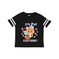 thumbnail image 1 of Inktastic Its My Birthday with Kitten Stars and Confetti Boys or Girls Toddler T-Shirt, 1 of 5