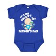 thumbnail image 1 of Inktastic Its My Daddys 1st Fathers Day with Baby and Stars Boys or Girls Baby Bodysuit, 1 of 5