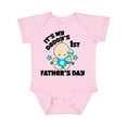 thumbnail image 1 of Inktastic Its My Daddys 1st Fathers Day with Baby and Stars Boys or Girls Baby Bodysuit, 1 of 5
