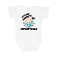 thumbnail image 1 of Inktastic Its My Daddys 1st Fathers Day with Baby and Stars Boys or Girls Baby Bodysuit, 1 of 5