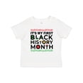 thumbnail image 1 of Inktastic Its My First Black History Month Boys or Girls Baby T-Shirt, 1 of 5