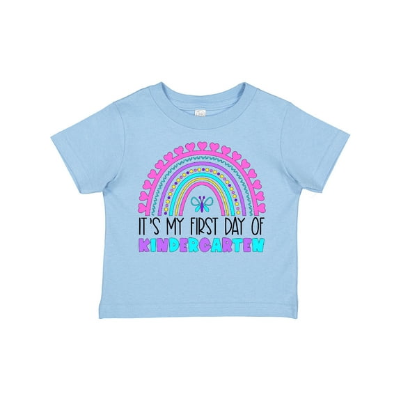 Inktastic Its My First Day of Kindergarten Boys or Girls Toddler T-Shirt