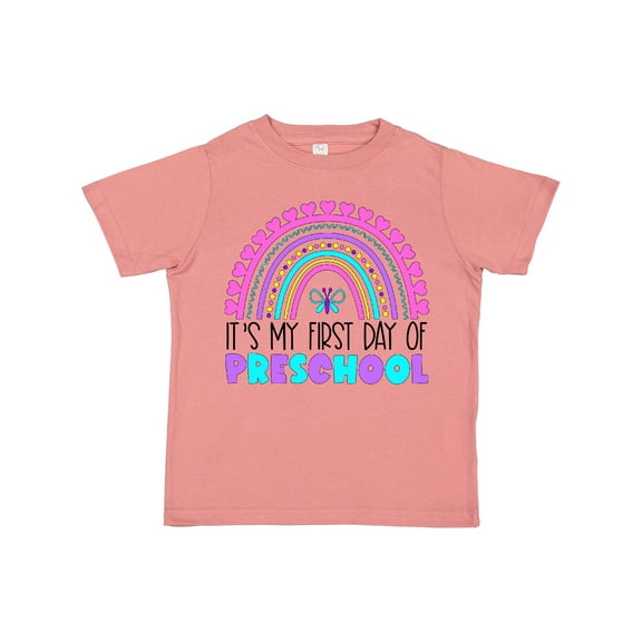 Inktastic Its My First Day of Preschool Boys or Girls Toddler T-Shirt
