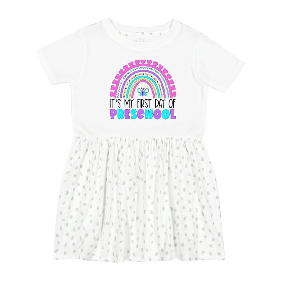 Inktastic Its My First Day of Preschool Girls Toddler Dress