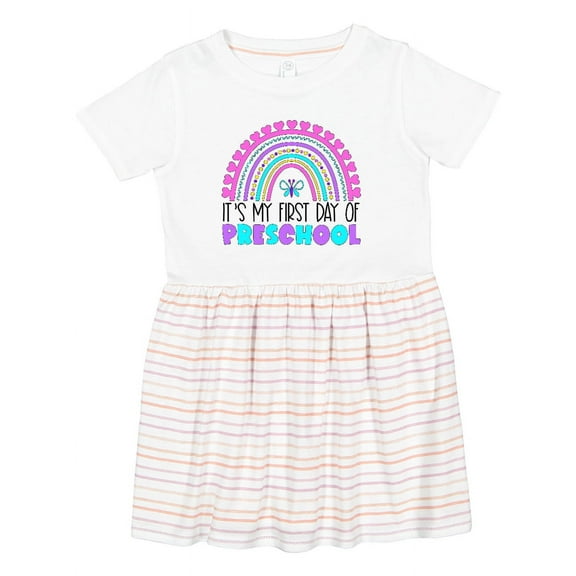 Inktastic Its My First Day of Preschool Girls Toddler Dress