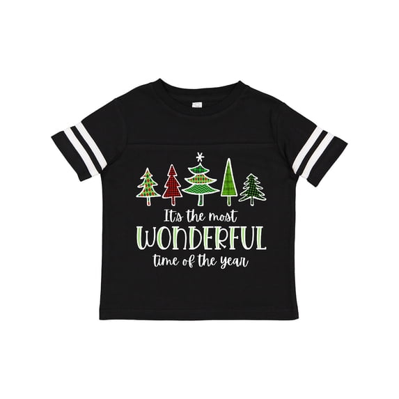 Inktastic Its the Most Wonderful Time of the Year Christmas Trees Boys or Girls Toddler T-Shirt