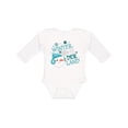 thumbnail image 1 of Inktastic Iwinter One-derland First Birthday with Snowman Boys or Girls Long Sleeve Baby Bodysuit, 1 of 5