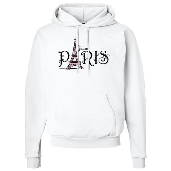 Inktastic J'aime Paris Adult Hoodie Sweatshirt