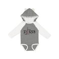 thumbnail image 1 of Inktastic J'aime Paris Girls Long Sleeve Baby Bodysuit, 1 of 5