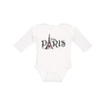 thumbnail image 1 of Inktastic J'aime Paris Girls Long Sleeve Baby Bodysuit, 1 of 5