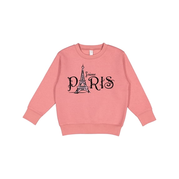 Inktastic J'aime Paris Toddler Sweatshirt