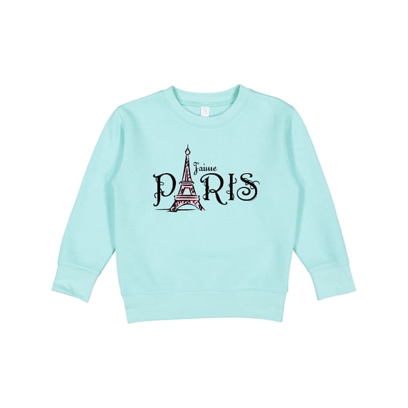 Inktastic J'aime Paris Toddler Sweatshirt