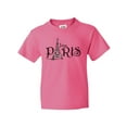 thumbnail image 1 of Inktastic J'aime Paris Youth T-Shirt, 1 of 5