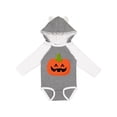 thumbnail image 1 of Inktastic Jack O Lantern Pumpkin Boys or Girls Long Sleeve Baby Bodysuit, 1 of 5