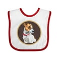 thumbnail image 1 of Inktastic Jack Russell Terrier Dog Art Boys or Girls Baby Bib, 1 of 4