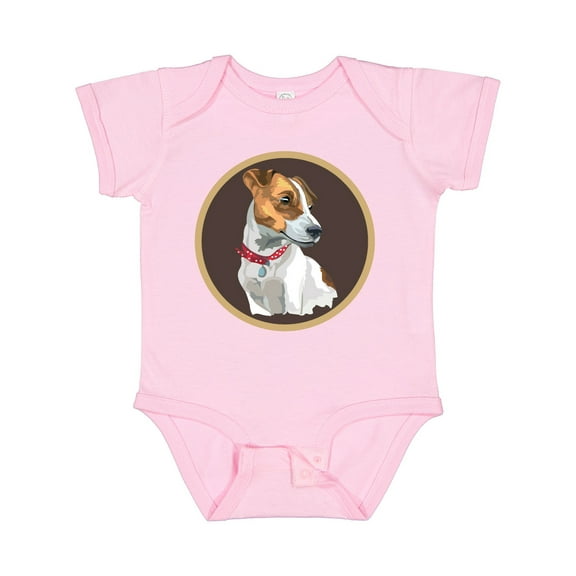 Inktastic Jack Russell Terrier Dog Art Boys or Girls Baby Bodysuit