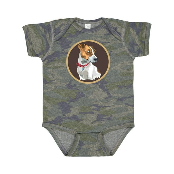 Inktastic Jack Russell Terrier Dog Art Boys or Girls Baby Bodysuit