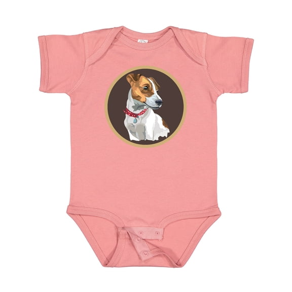 Inktastic Jack Russell Terrier Dog Art Boys or Girls Baby Bodysuit