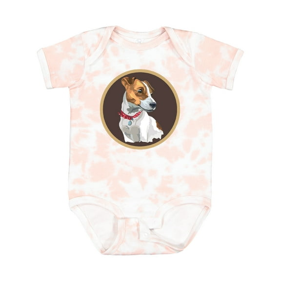Inktastic Jack Russell Terrier Dog Art Boys or Girls Baby Bodysuit
