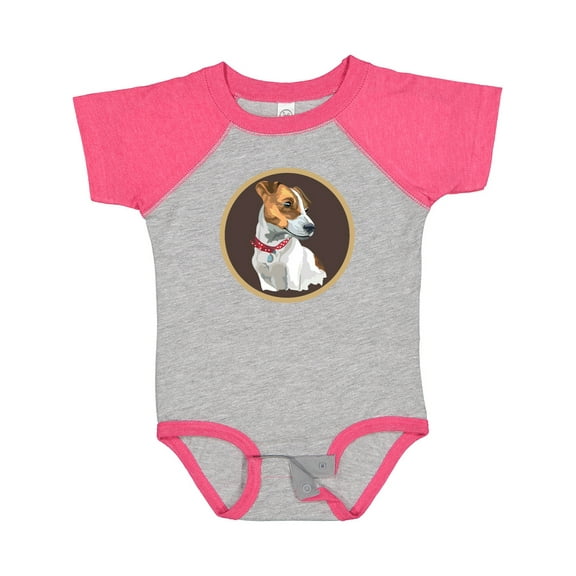 Inktastic Jack Russell Terrier Dog Art Boys or Girls Baby Bodysuit