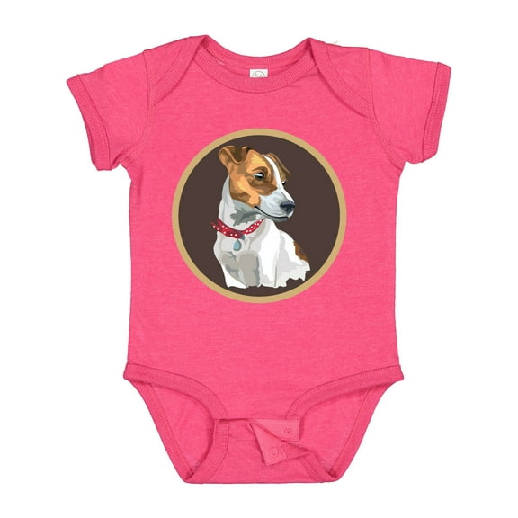 Inktastic Jack Russell Terrier Dog Art Boys or Girls Baby Bodysuit