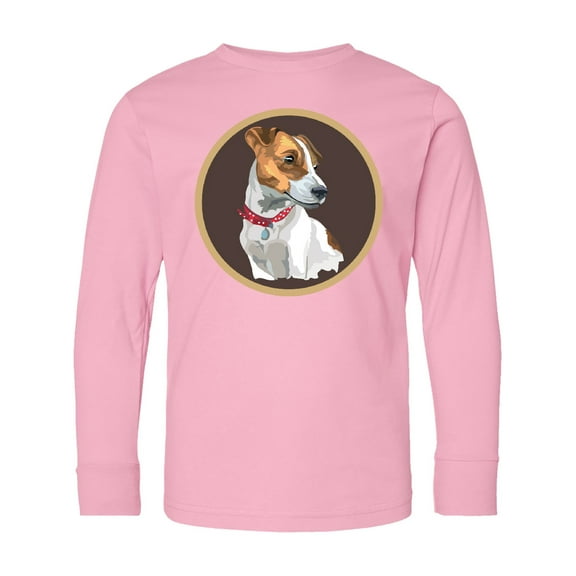 Inktastic Jack Russell Terrier Dog Art Long Sleeve Youth T-Shirt