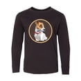 thumbnail image 1 of Inktastic Jack Russell Terrier Dog Art Long Sleeve Youth T-Shirt, 1 of 5