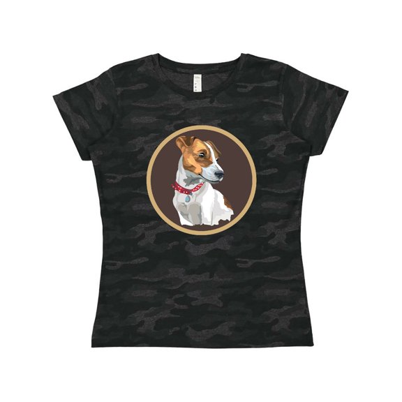 Inktastic Jack Russell Terrier Dog Art Women's T-Shirt