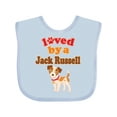 thumbnail image 1 of Inktastic Jack Russell Terrier Dog Gifts Boys or Girls Baby Bib, 1 of 4