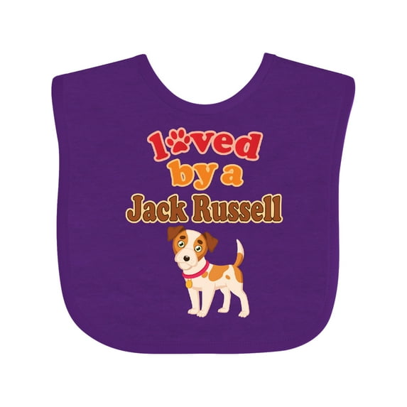 Inktastic Jack Russell Terrier Dog Gifts Boys or Girls Baby Bib