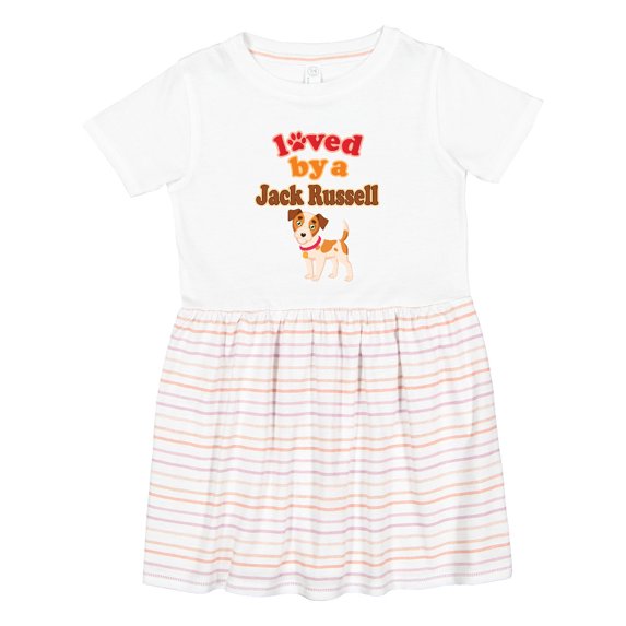 Inktastic Jack Russell Terrier Dog Gifts Girls Toddler Dress