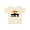 thumbnail image 1 of Inktastic Jackson Mississippi Skyline Retro Boys or Girls Baby T-Shirt, 1 of 5