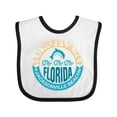 thumbnail image 1 of Inktastic Jacksonville Beach Florida Matching Boys or Girls Baby Bib, 1 of 4