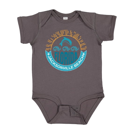Inktastic Jacksonville Beach Florida Matching Boys or Girls Baby Bodysuit