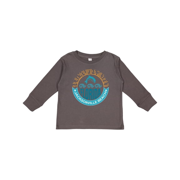 Inktastic Jacksonville Beach Florida Matching Boys or Girls Long Sleeve Toddler T-Shirt